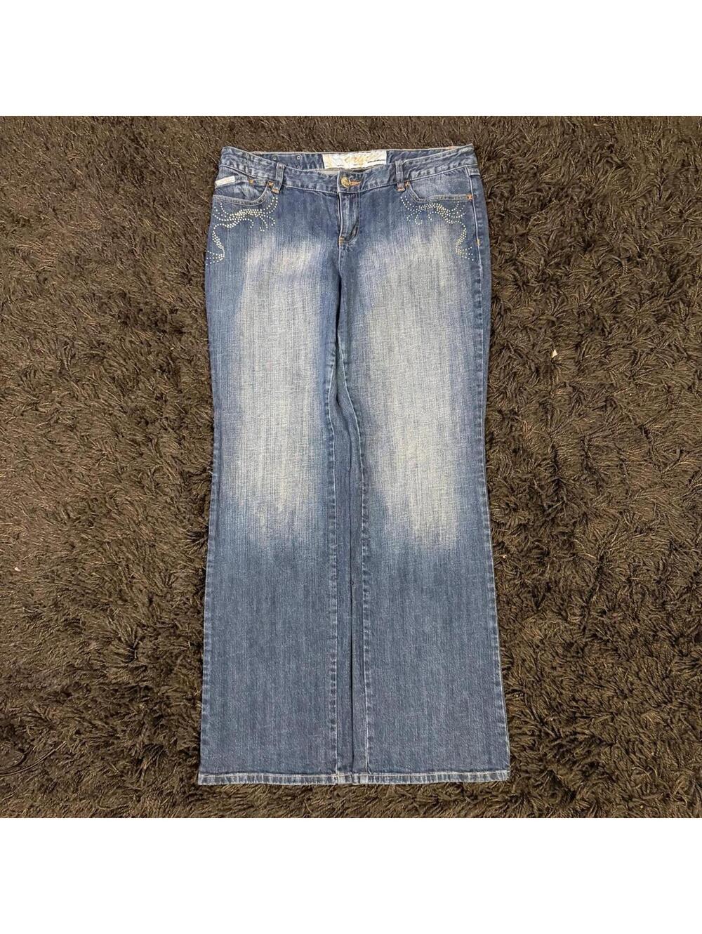 Enyce Y2k Rhinestone Jeans